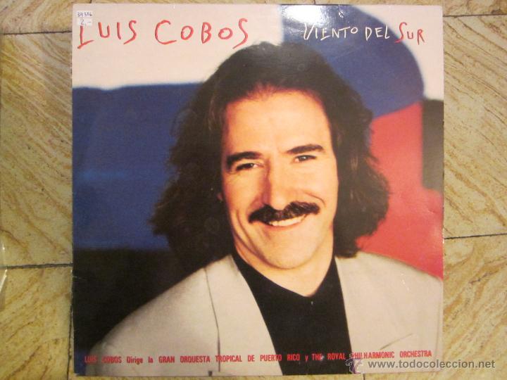Discos de vinilo: LUIS COBOS VIENTO DEL SUR - Foto 1