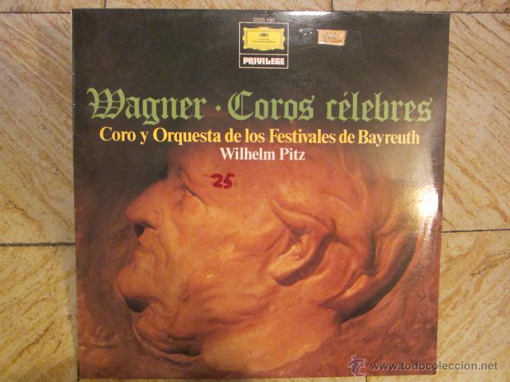 Discos de vinilo: WAGNER COROS CELEBRES - Foto 1