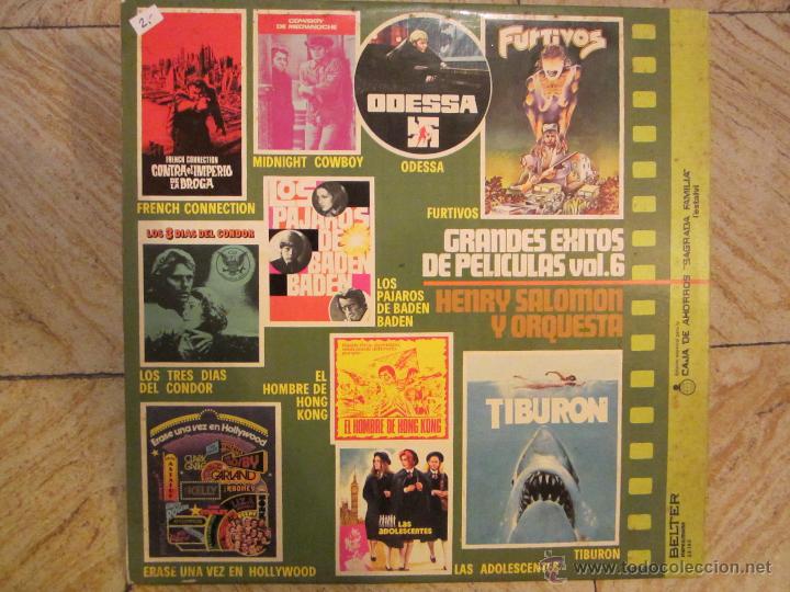 Discos de vinilo: GRANDES EXITOS DE PELICULAS VOL.6 - Foto 1