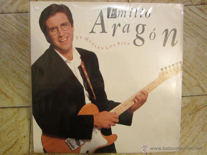 Discos de vinilo: EMILIO ARAGON TE HUELEN LOS PIES - Foto 1