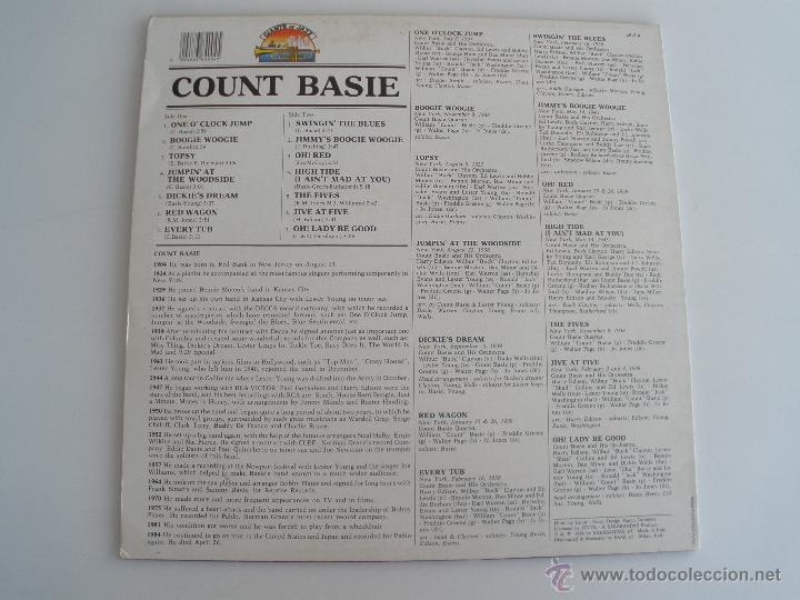 Discos de vinilo: COUNT BASIE AND HIS ORCHESTRA - Foto 2