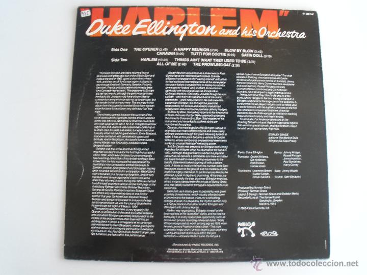 Discos de vinilo: HARLEM DUKE ELLINGTON AND HIS ORCHESTRA - Foto 2