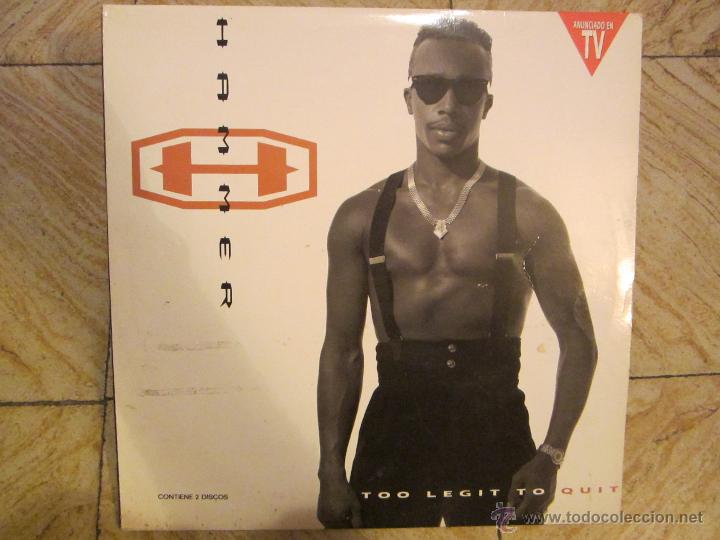 Discos de vinilo: HAMMER TOO LEGIT TO QUIT 2 LPS - Foto 1
