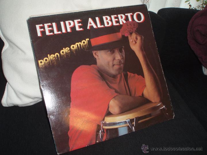 Discos de vinilo: felipe alberto-polen de amor - Foto 1
