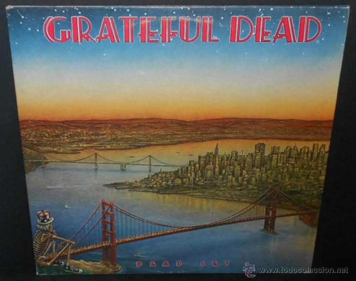 Discos de vinilo: GRATEFUL DEAD - DEAD SET (ALBUM DOBLE) ESPA&Ntilde;A-1981 - Foto 1