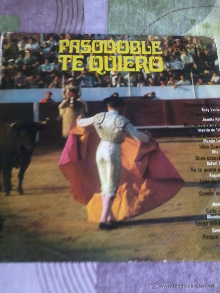 Discos de vinilo: PASODOBLE TE QUIERO. C5V - Foto 1