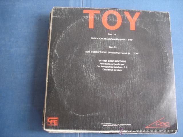 Discos de vinilo: TOY   SUSPICION - Foto 2