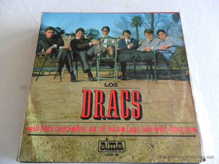 Discos de vinilo: LOS DRACS - UN BILLETE COMPRO + 3 EP 1965 - Foto 1