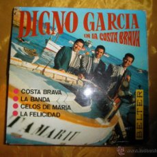 Discos de vinilo: DIGNO GARCIA Y SUS CARIOS. EN LA COSTA BRAVA. EP. BELTER 1968
