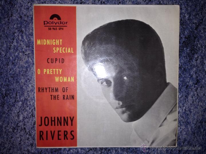 Discos de vinilo: Ep.Johnny Rivers.Midnight Special, Cupid...etc - Foto 1