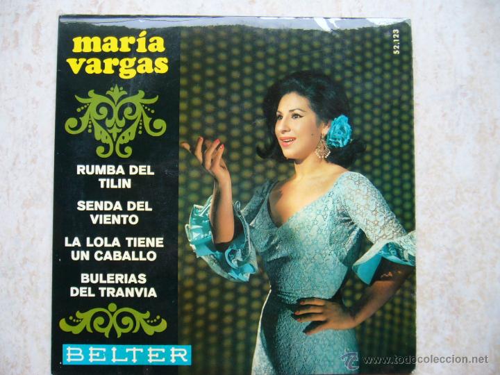 Discos de vinilo: MARIA VARGAS - RUMBA DEL TILIN +3 - Foto 1
