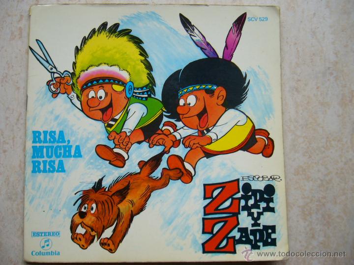 Discos de vinilo: ZIPI Y ZAPE - RISA, MUCHA RISA - DISCO-COMIC - Foto 1