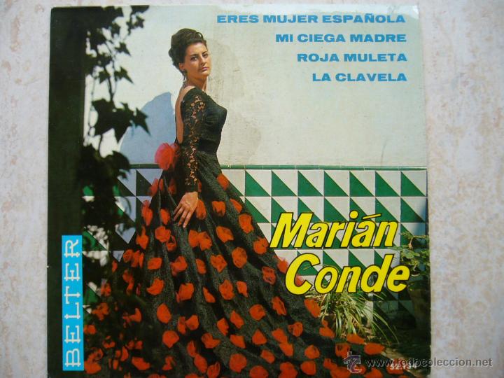 Discos de vinilo: MARIAN CONDE - ERES MUJER ESPA&Ntilde;OLA +3 - Foto 1