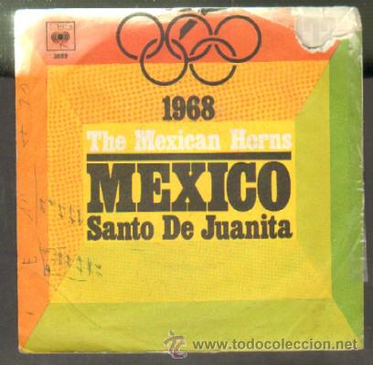 Disques de vinyle: THE MEXICAN HORNS. M&Eacute;XICO;SANTO DE JUANITA SG-364