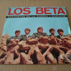 Discos de vinilo: LOS BETA SINGLE 45 RPM MARIONETAS EN LA CUERDA ESPAÑA 1967. Lote 43529897