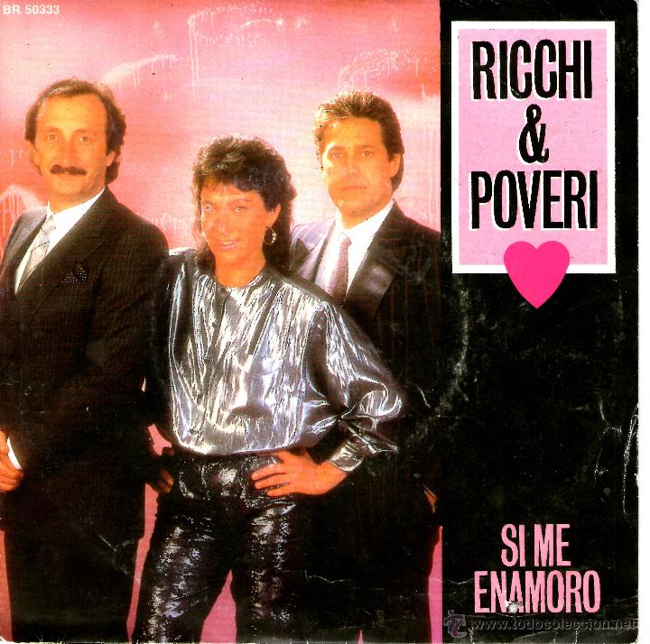 Discos de vinilo: RICCHI & POVERI SI ME ENAMORO - Foto 1