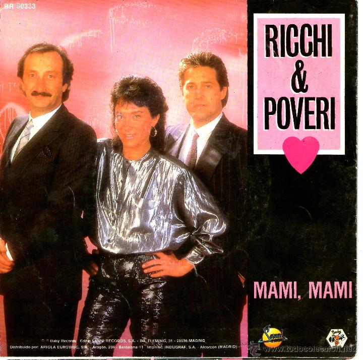 Discos de vinilo: RICCHI & POVERI SI ME ENAMORO - Foto 2