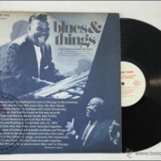 Discos de vinilo: DISCO LP VINILO - BLUES & THING. EARL HINES & JIMMY RUSHING - 1967 - MJR - USA