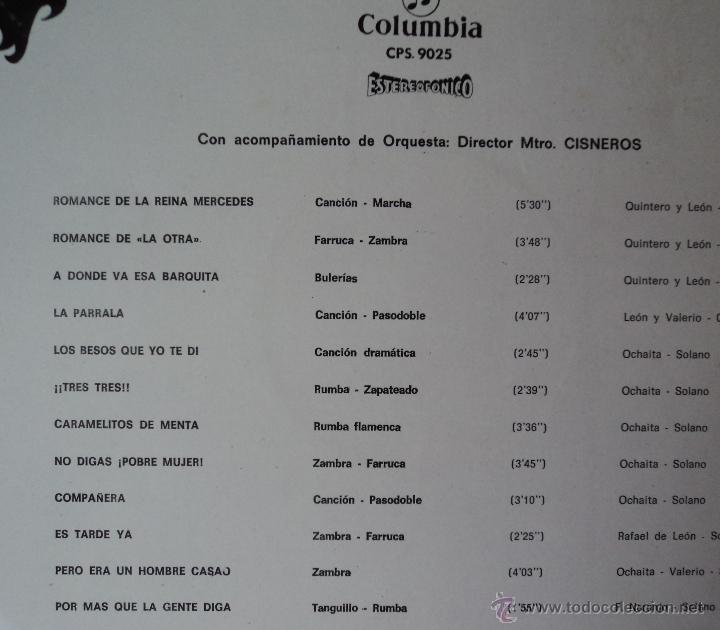 Discos de vinilo: Marife de Triana Edicion de 1967 de Espa&ntilde;a - Foto 3