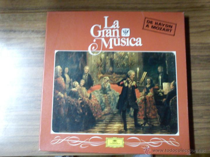 Discos de vinilo: La Gran M&uacute;sica DE HAYDN A MOZART - Foto 1