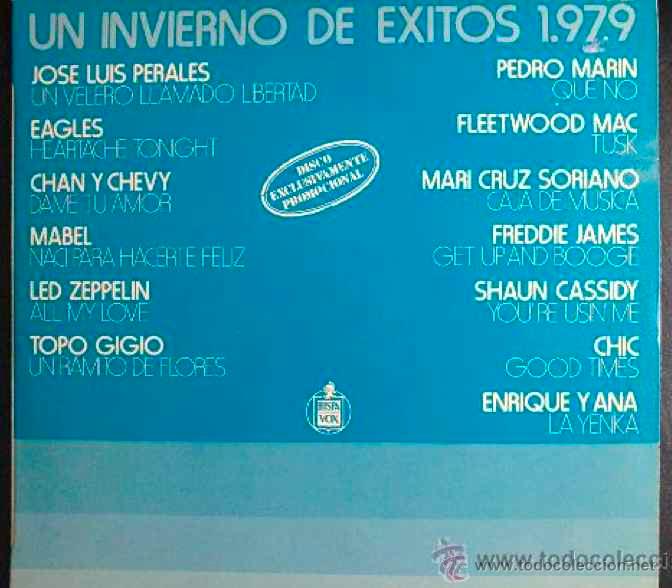 Discos de vinilo: UN INVIERNO DE &Eacute;XITOS - LED ZEPPELIN, FLEETWOOD MAC, ETC - LP - Foto 1
