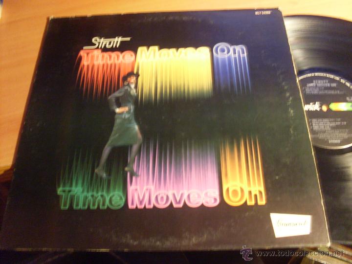 Discos de vinilo: STRUTT (TIME MOVES ON) LP USA 1976 (B-3) - Foto 1