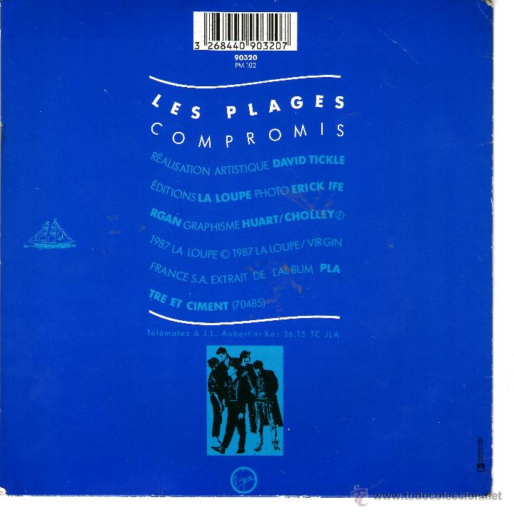 Discos de vinilo: JEAN LOUIS AUBERTNKO LES PLAGES COMPROMIS - Foto 2