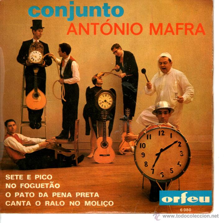 Discos de vinilo: CONJUNTO ANTONIO MAFRA - SETE E PICO + 3 - Foto 1