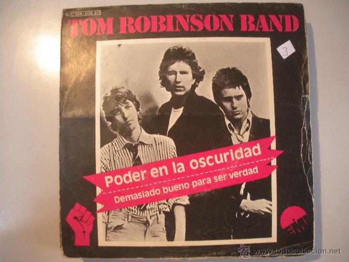 Discos de vinilo: MAGNIFICO SINGLE DE - TOM - ROBINSON - BAND - - Foto 1