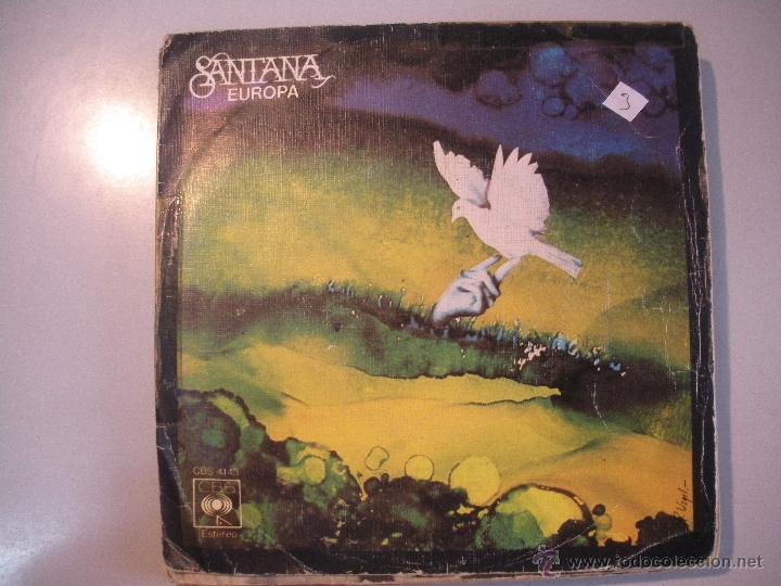 Discos de vinilo: MAGNIFICO SINGLE DE - SANTANA - - Foto 1