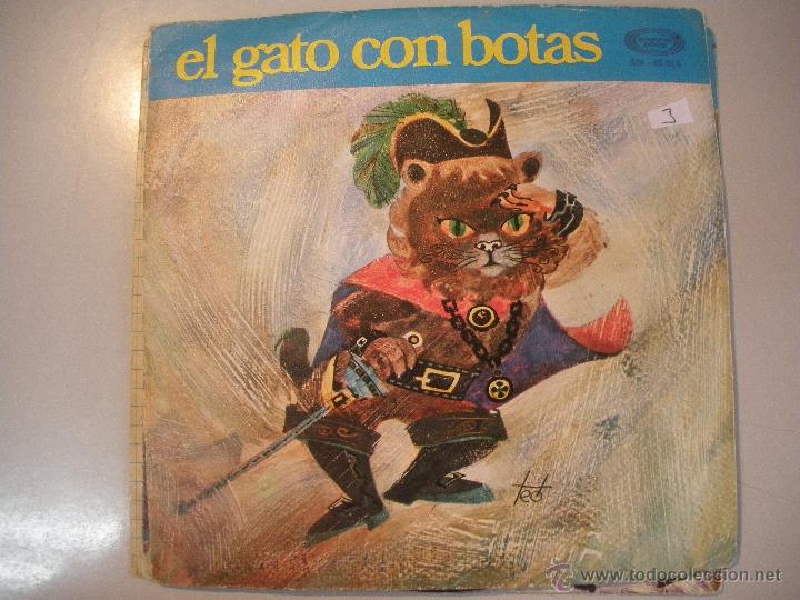 Discos de vinilo: MAGNIFICO SINGLE DE - EL GATO CON BOTAS - - Foto 1