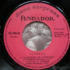 Discos de vinilo: EP FUNDADOR /ALFREDO /VER FOTO ADICIONAL. Lote 43591390