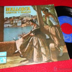 Discos de vinilo: MALLORCA UN COPEO D'ES PLA/BOLERO MALLORQUI/CANÇO DE SA XIMBOMBA +2 EP 1962 FOLK TRADICIONAL POPULAR