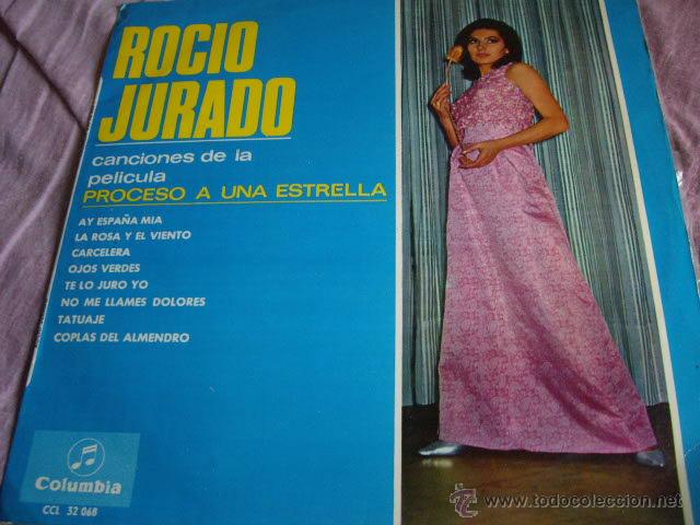 Discos de vinilo: ROCIO JURADO-PROCESO A UNA ESTRELLA-PRIMERISIMA EDICION ORIGINAL 1966