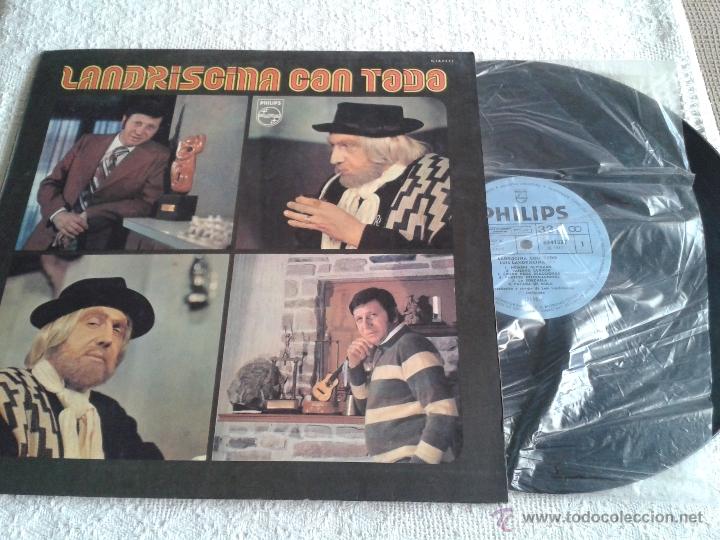 Discos de vinil: DISCO DE VINILO LANDRISCINA CON TODO. LP PARECE PARTE DE UN PROGRAMA DE RADIO????....