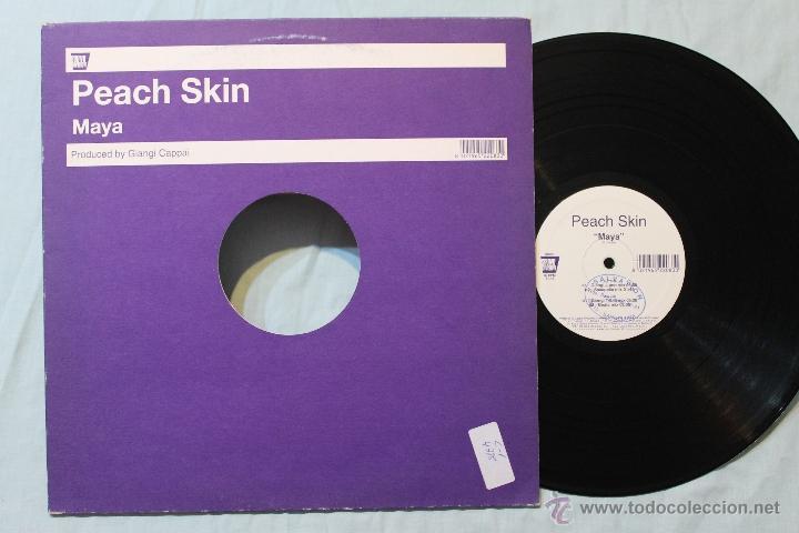 Discos de vinilo: PEACH SKIN MAYA MAXI SINGLE SOUND DIVISION - Foto 1