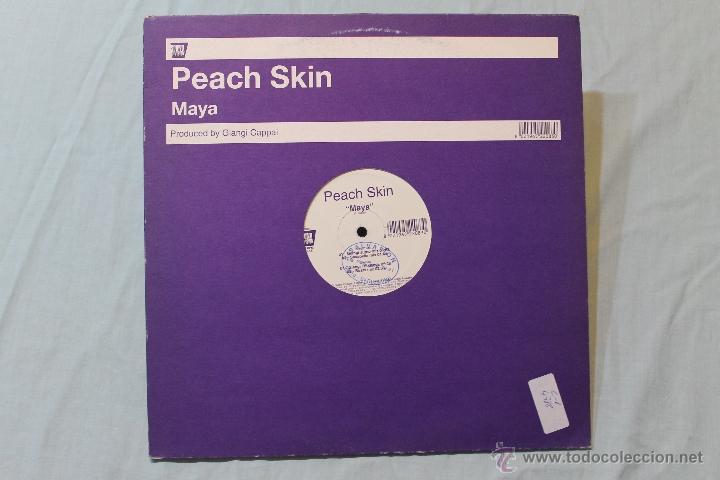 Discos de vinilo: PEACH SKIN MAYA MAXI SINGLE SOUND DIVISION - Foto 2