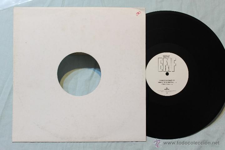 Discos de vinilo: EMF UNEXPLAINED EP MAXI PARLOPHONE 1992 - Foto 1