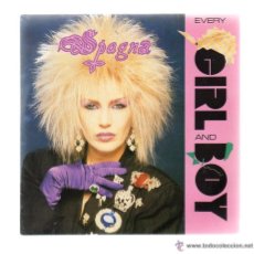 Discos de vinilo: SPAGNA - EVERY GIRL AND BOY - SG 1988 7´´ ITALO DISCO.. Lote 43616344