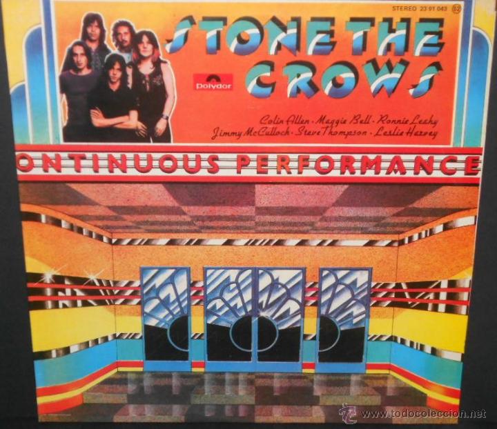 Discos de vinilo: STONE THE CROWS - CONTINOUS PERFORMANCE (ESPA&Ntilde;A-1972) - Foto 1