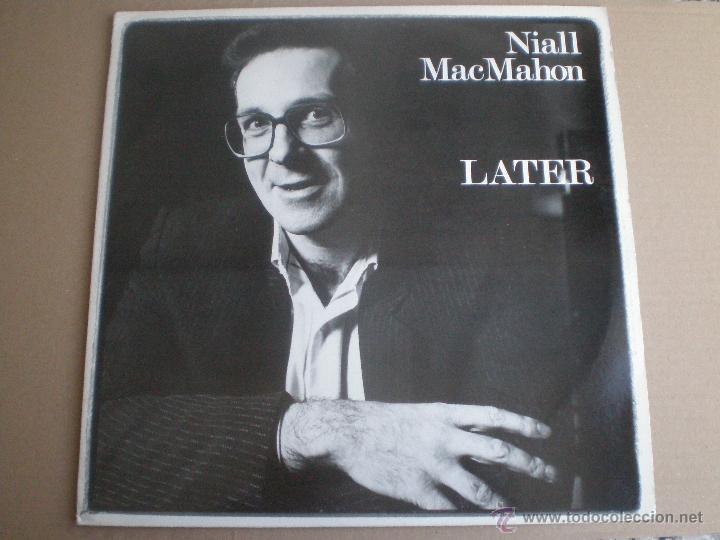 Discos de vinilo: NIALL MacMAHON - Later - LP UK KALEIDOSCOPE 1988 // INCLUYE LETRAS