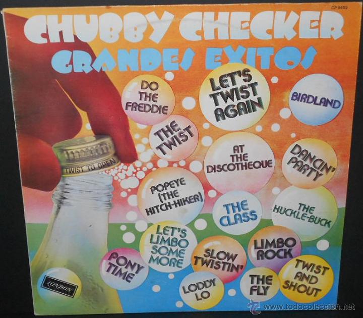 Discos de vinilo: CHUBBY CHECKER - GRANDES EXITOS (ESPA&Ntilde;A-1976) - Foto 1