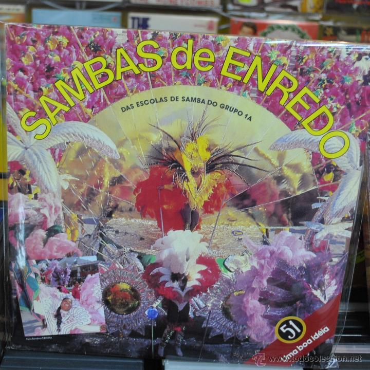 Discos de vinilo: SAMBAS DE ENREDO - S / T - LP - Foto 1