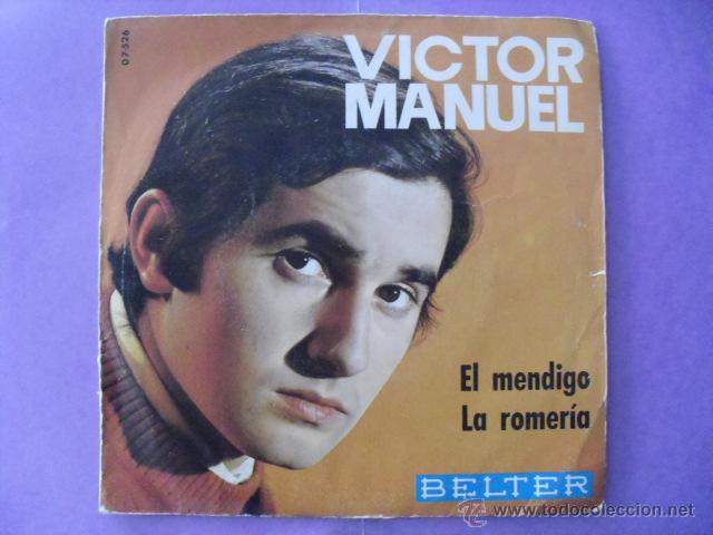 Discos de vinilo: VICTOR MANUEL. SINGLE. - Foto 1
