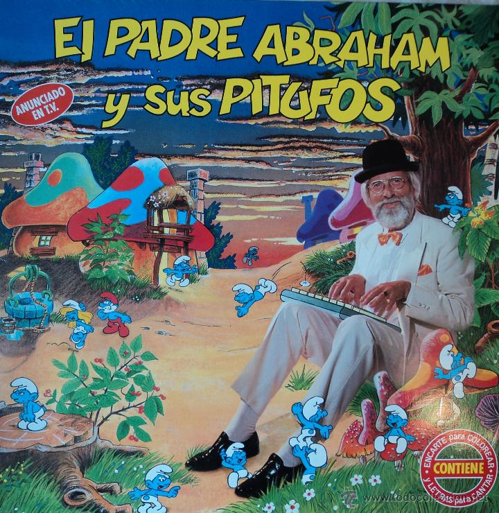 Disques de vinyle: El Padre Abraham y sus Pitufos - Edici&oacute;n de 1991 de Espa&ntilde;a