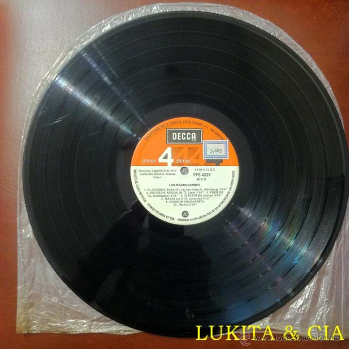 Discos de vinilo: LOS MACHUCAMBOS - DECCA 1971. - Foto 5