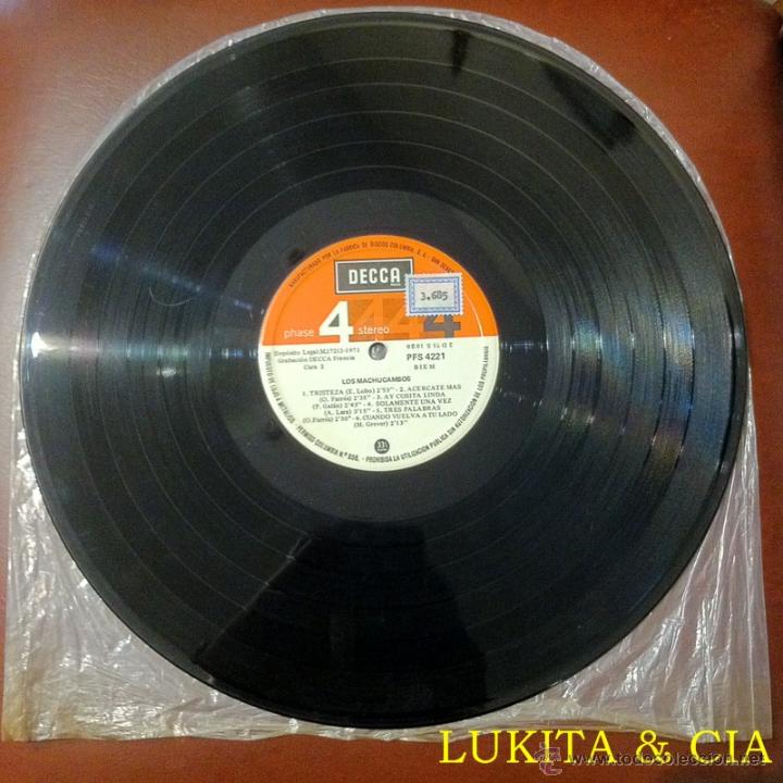 Discos de vinilo: LOS MACHUCAMBOS - DECCA 1971. - Foto 6
