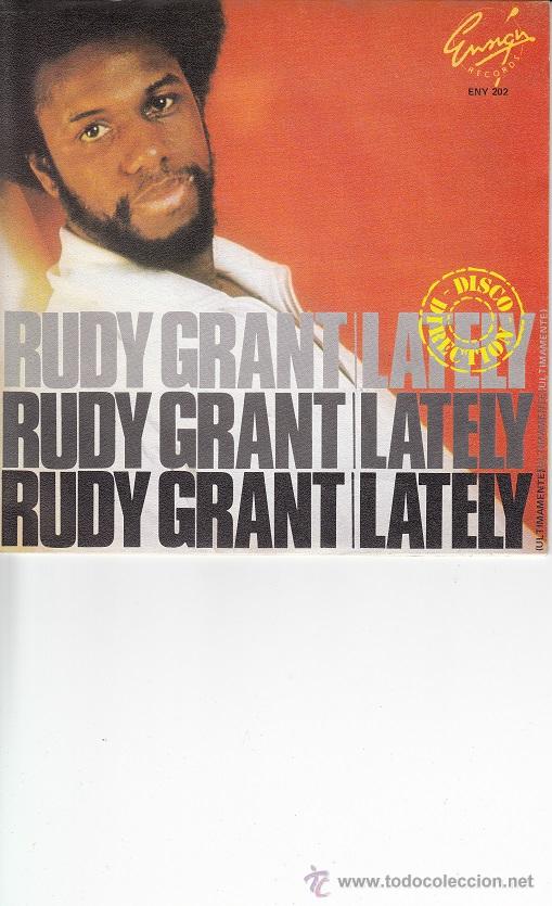 Discos de vinilo: RUDY GRANT - LATELY - SINGLE ESPA&Ntilde;OL DE VINILO - REGGAE - Foto 1