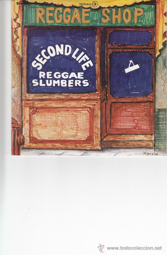 Discos de vinilo: SECOND LIFE - REGGAE SHOP - SINGLE ESPA&Ntilde;OL DE VINILO - REGGAE - Foto 1