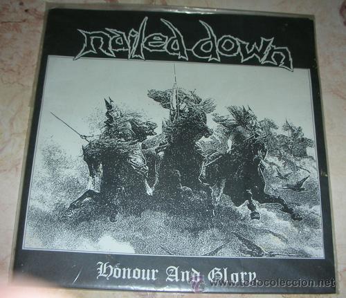 Discos de vinilo: NAILED DOWN - HONOUR AND GLORY - FLEXI 1997 - Foto 1
